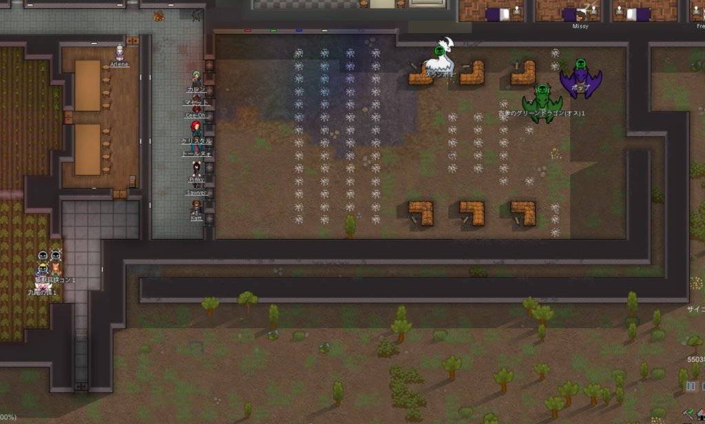 Rimworld1 2 100人の襲撃をmodの力でゴリ押し撃退する かみのもりブログ