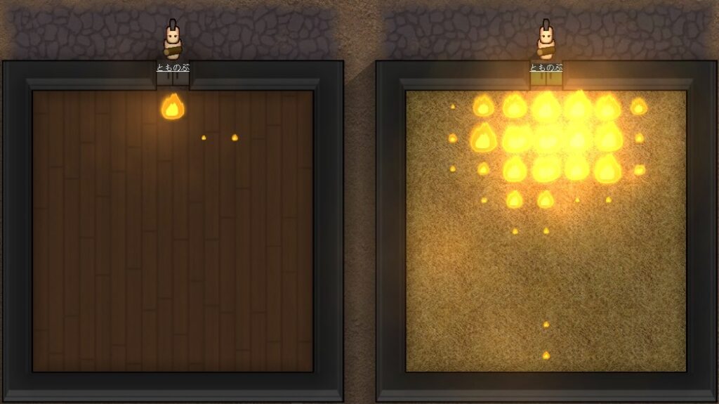 Rimworld 屋根撤去 Drystan Andras